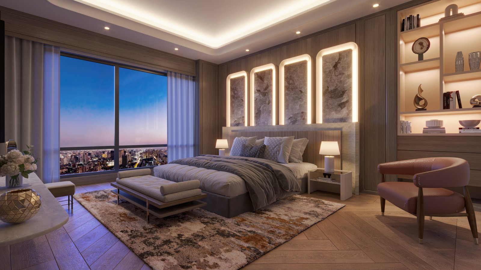 Bharat Auravistas premium apartment elevation